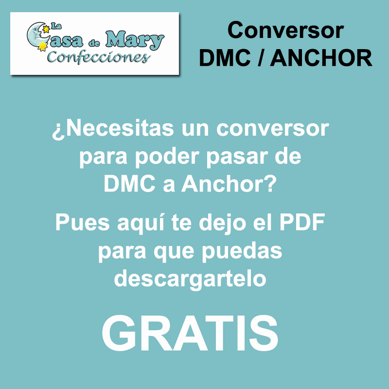 DMC ANCHOR - La Casa de Mary confecciones