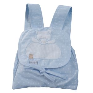 Mochila estrellitas en celeste de Martifanel